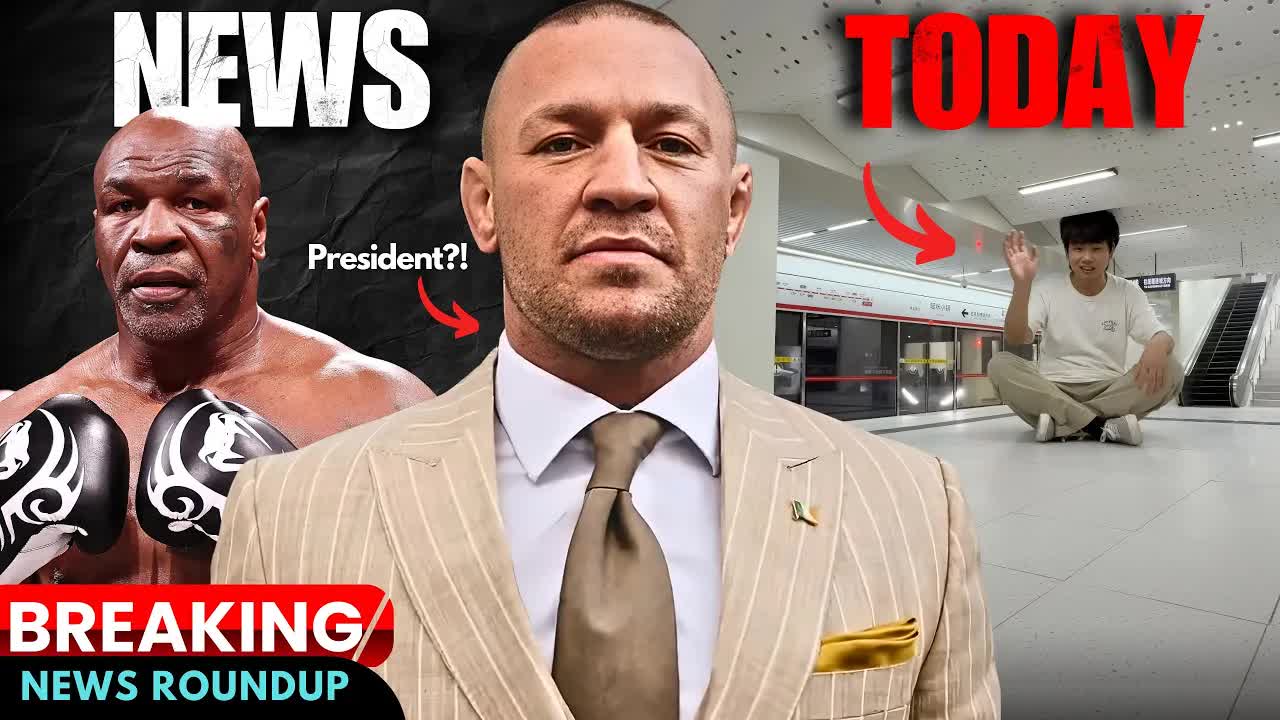 President McGregor, Mike Tyson Fights AGAIN & Man Builds Entire Town For His Pets!